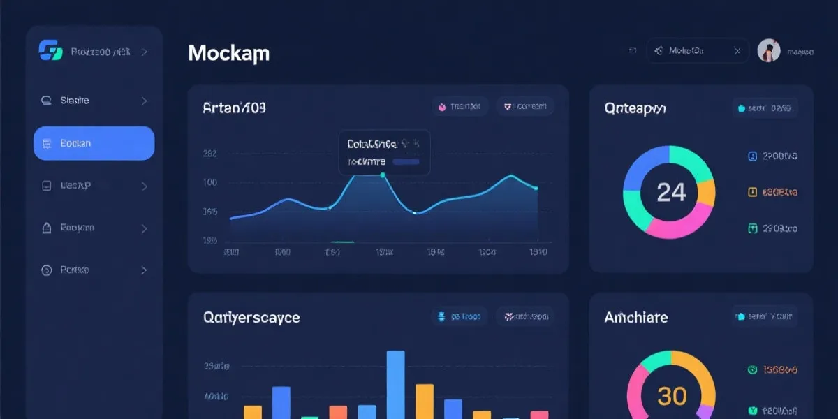 数据看板示意图